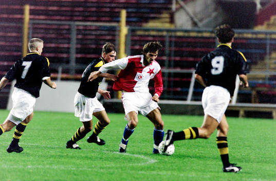 Fotboll, Uefacupen, AIK - Slavia Prag, 0-0
