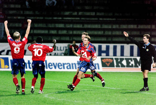 Jubel i Helsingborg