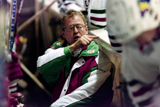 Christer Abrahamsson, tränare i Rögle