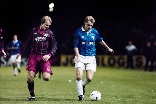 Joachim Karlsson, Trelleborg med bollen