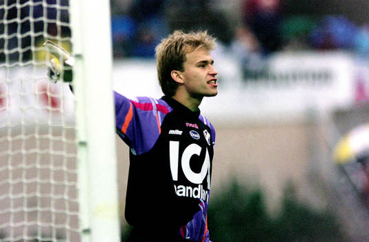 Håkan Svensson, målvakt i Halmstad
