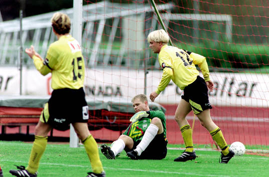 Percy Olsson, Hässleholm och bollen i mål bakom