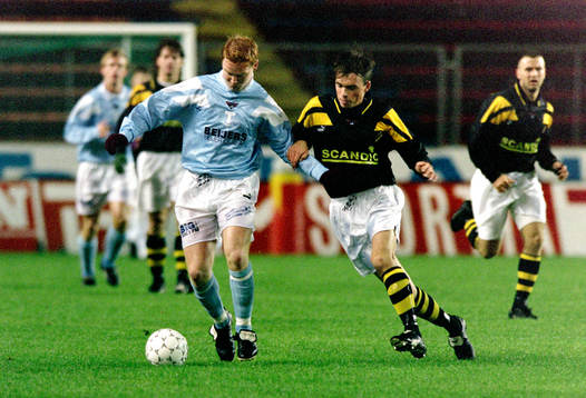 Jörgen Pettersson, Malmö med Mattias Johansson, AIK i