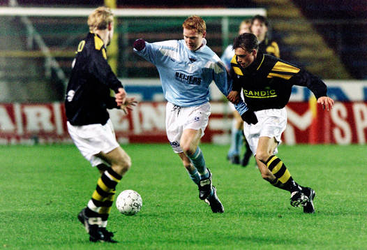 Jörgen Pettersson, Malmö med Mattias Johansson, AIK i