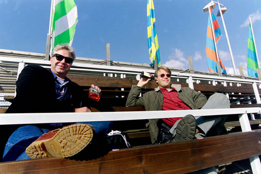 Journalister på plats i Dresden. Michael Ljungberg,