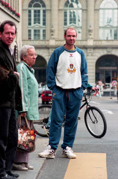 Thomas Ravelli på stan