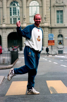 Thomas Ravelli på stan