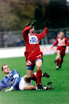 Tommy Andersson, Halmstad glidtacklar