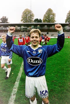 Robert Andersson, matchhjälte i Halmstad