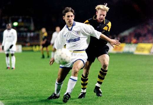 Fotboll, Uefaacupen, AIK - Parma, 0-1