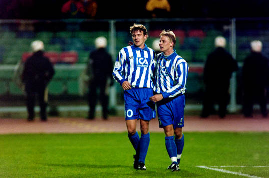 Magnus Erlingmark och Mikael Nilsson, Göteborg jublar