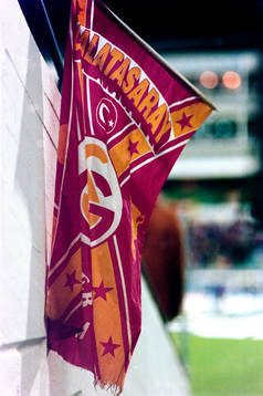 En galatasarayflagga