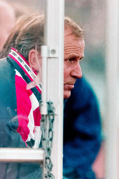 Rolf Zetterlund, tränare i Malmö