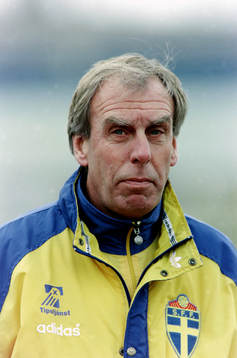 Bengt Simonsson, förbundskapten i Sverige