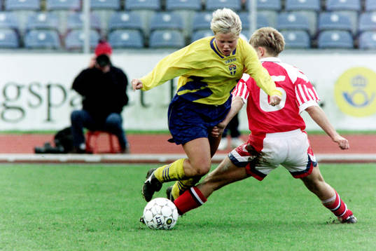Anneli Andelén, Sverige stoppas av danmarks Birgit