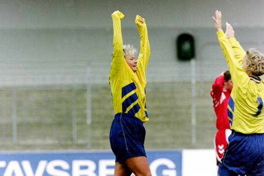 Anneli Andelén, Sverige, jublar