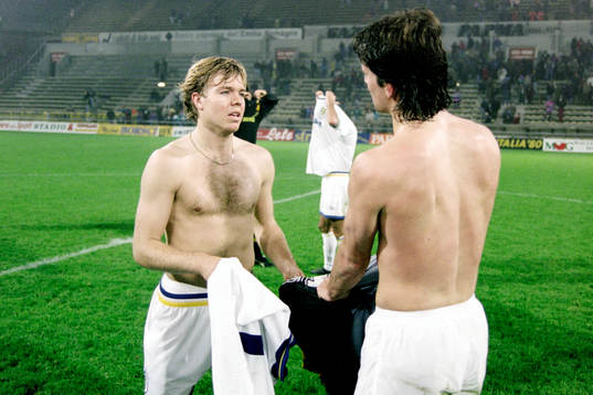 Tomas Brolin, Parma bytt tröja med Dick Lidman, AIK