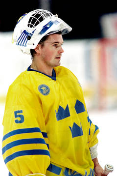 Roger Nordström, målvakt i Sverige