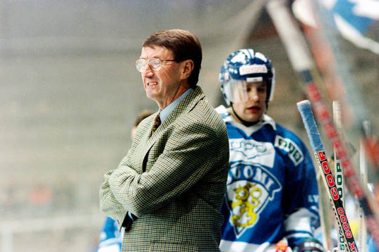 Curt Lindström, förbundskapten i Finland