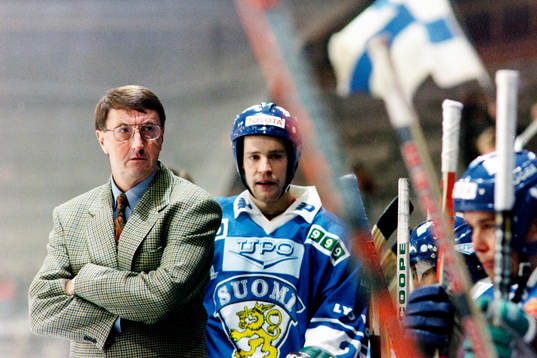 Curt Lindström, förbundskapten i Finland