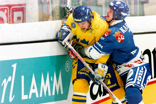 Ishockey, Nissan Cup, Sverige - Finland, 3-2
