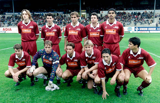 Servettes startelva med Hans Eklund i laget