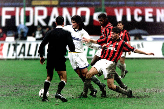Fotboll, Serie A, Milan - Parma, 0-0