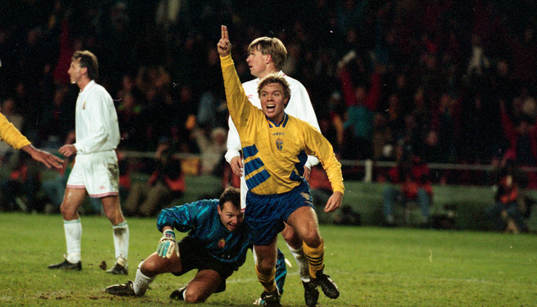 Tomas Brolin jublar
