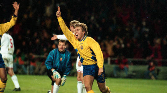 Tomas Brolin jublar