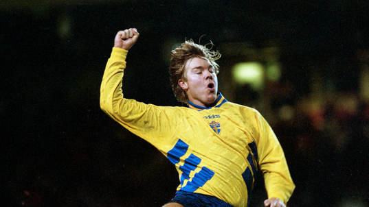 Tomas Brolin jublar