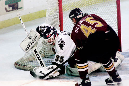 Tommy Salo, målvakt i Denver Grizzlies