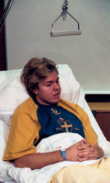 Tomas Brolin skadades allvarligt i EM-kval matchen mot
