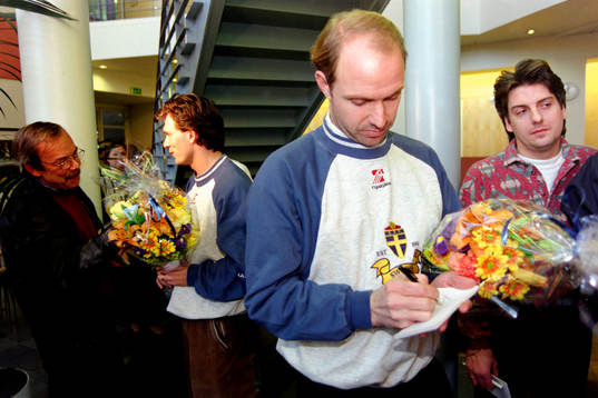 Pontus Kåmark och Thomas Ravelli