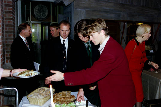 Jesper Blomqvist, Roger Ljung och Leif Andersson,