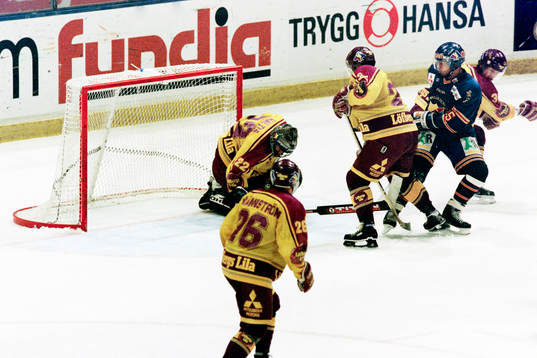 Patrik Haltia, målvakt i Färjestad