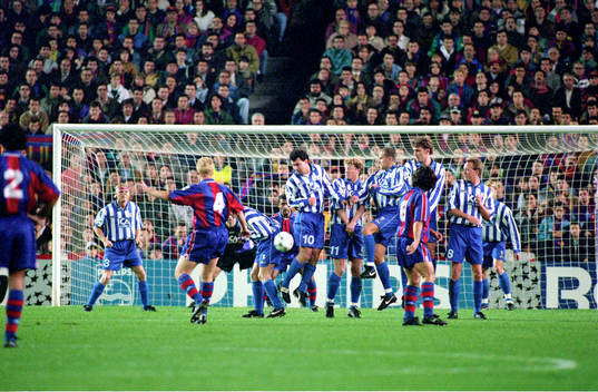Fotboll, Champions League, Barcelona - Göteborg