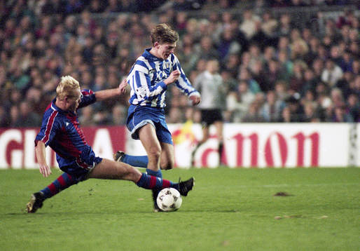 Jesper Blomqvist, Göteborg stoppas av Ronald Koeman,