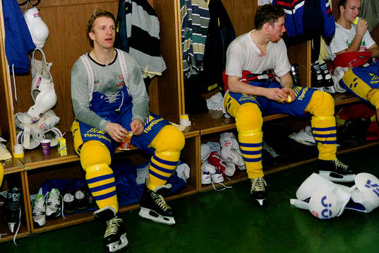 Tomas Jonsson och Peter Forsberg, Sverige i