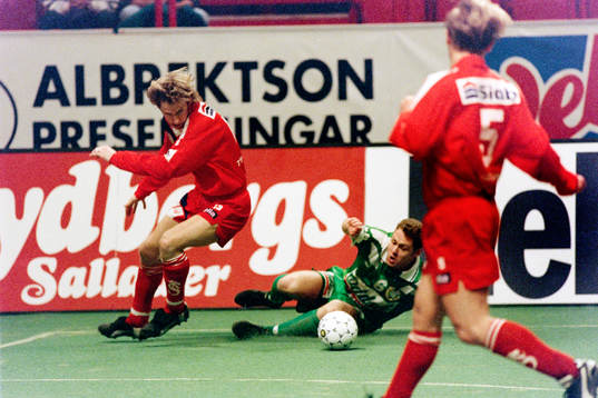 Leif Strandh, Hammarby på golvet i finalen mot GIF