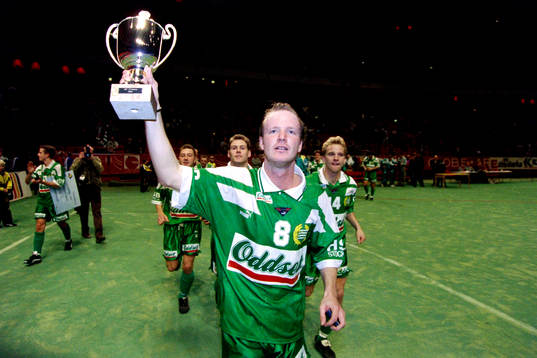 Johan Hammarström, Hammarby jublar med pokalen
