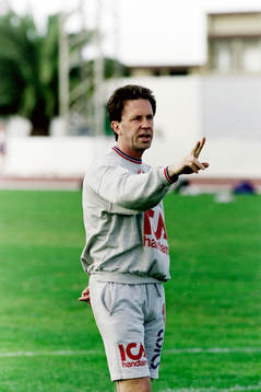 Roger Gustafsson, tränare i Göteborg