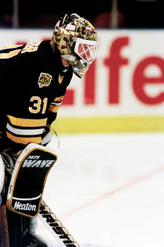 Blaine Lacher, målvakt, Boston Bruins
