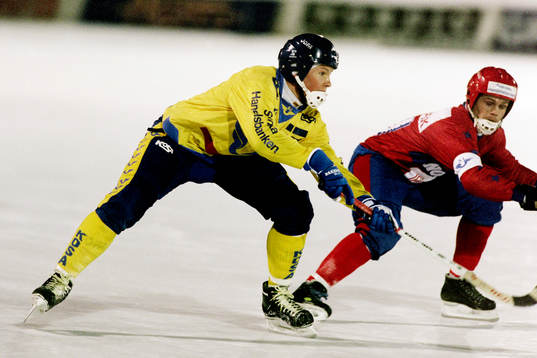 Bandy, VM, Sverige - Norge, 9-1