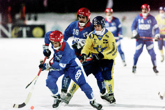 Bandy, VM, Sverige - Ryssland, 2-6