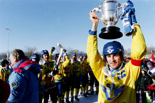 Stefan Jonsson, Sverige jublar med pokalen