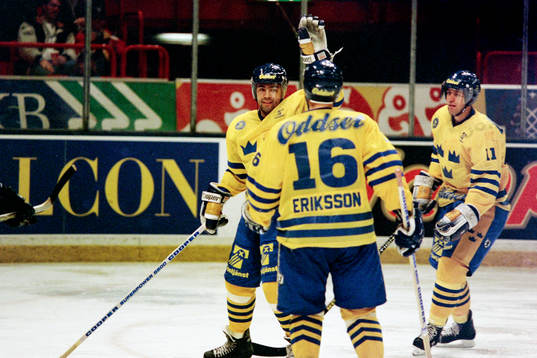 Patrik Erickson, Sverige jublar