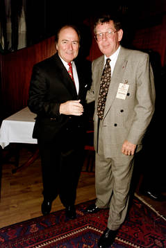 Joseph S. Blatter och Bill Goaziou