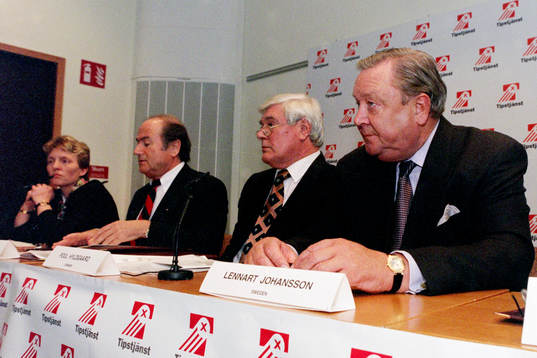 Susanne Erlandsson, Joseph S. Blatter, Poul Hyldgaard och