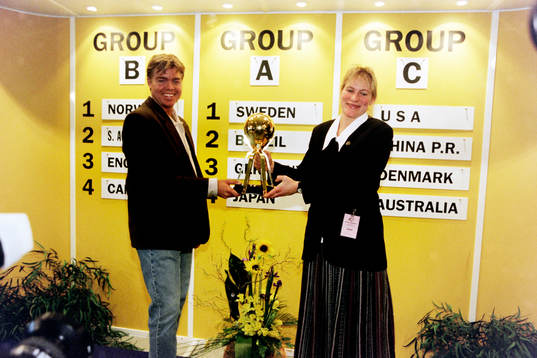 Tomas Brolin och Kristin Bengtsson