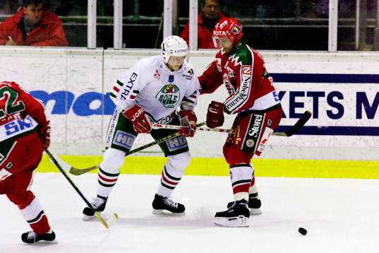 Ishockey, Allsvenskan, Rögle - Västra Frölunda, 1-4